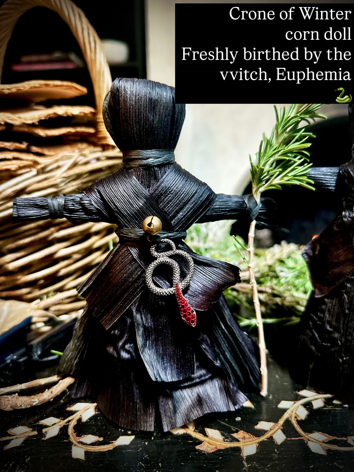 Corn Doll - Black Crone of Winter