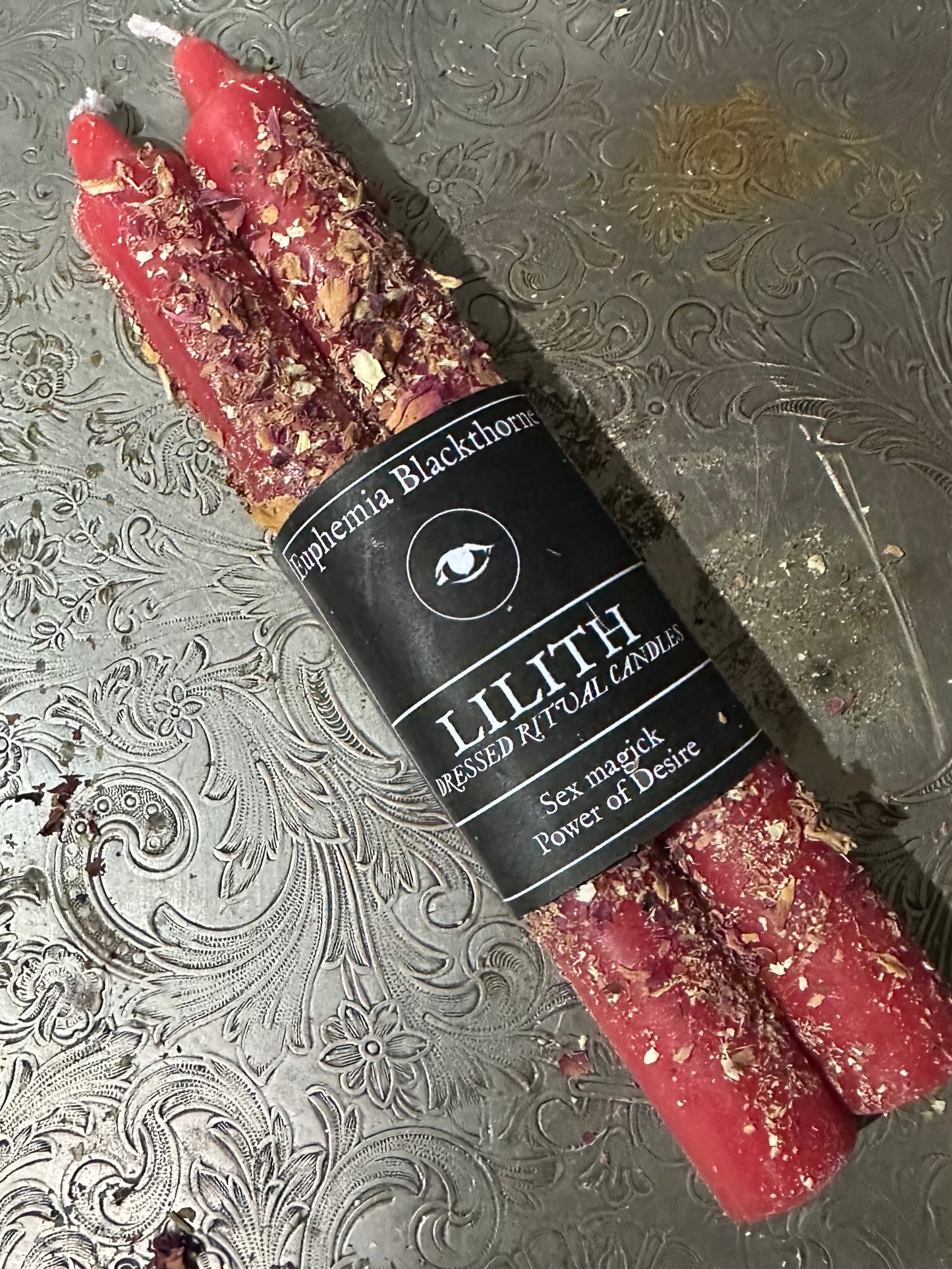 Candle - Dressed taper - Lilith