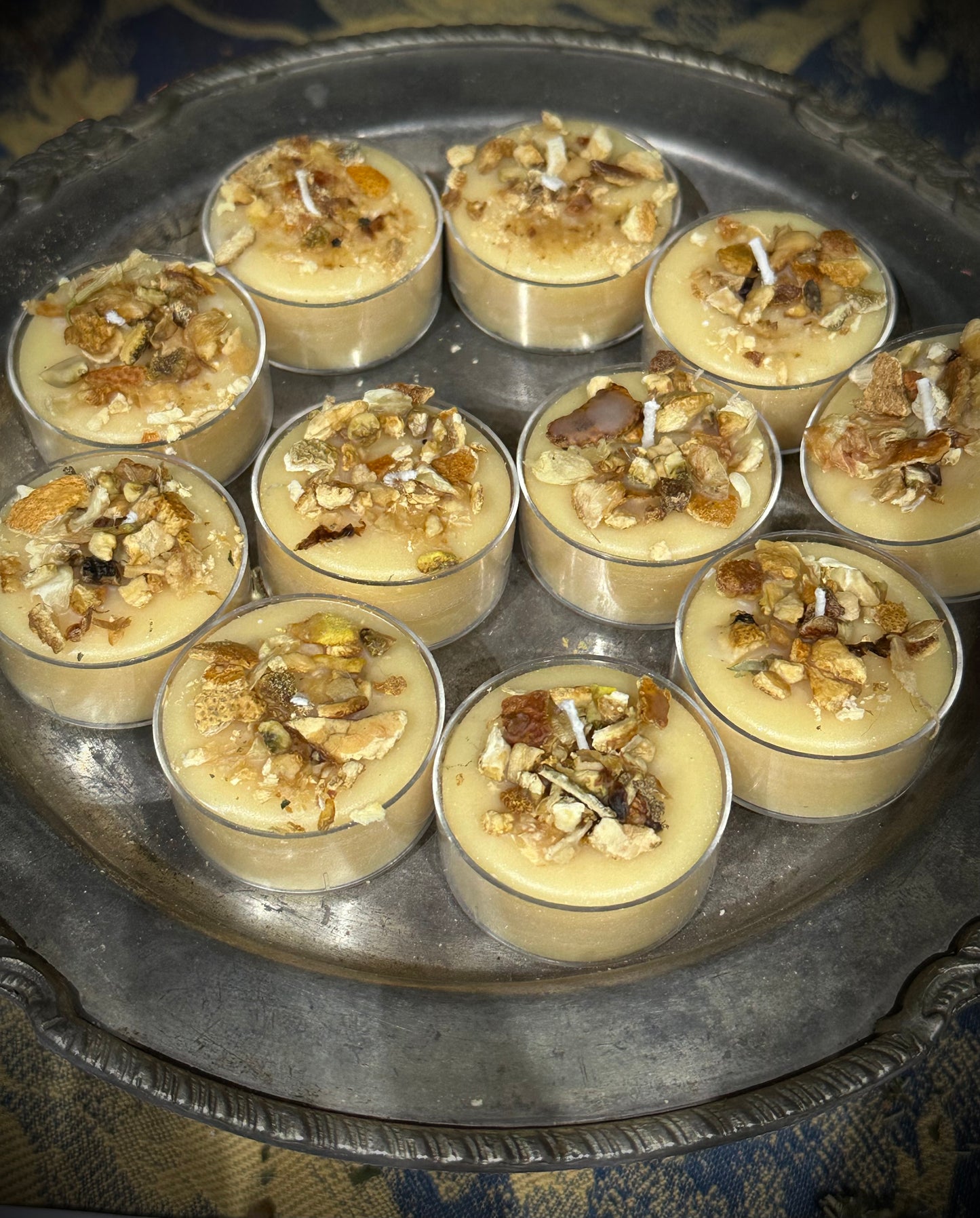 Candle - Tealight - Success, Luck, Inspiration - Yellow