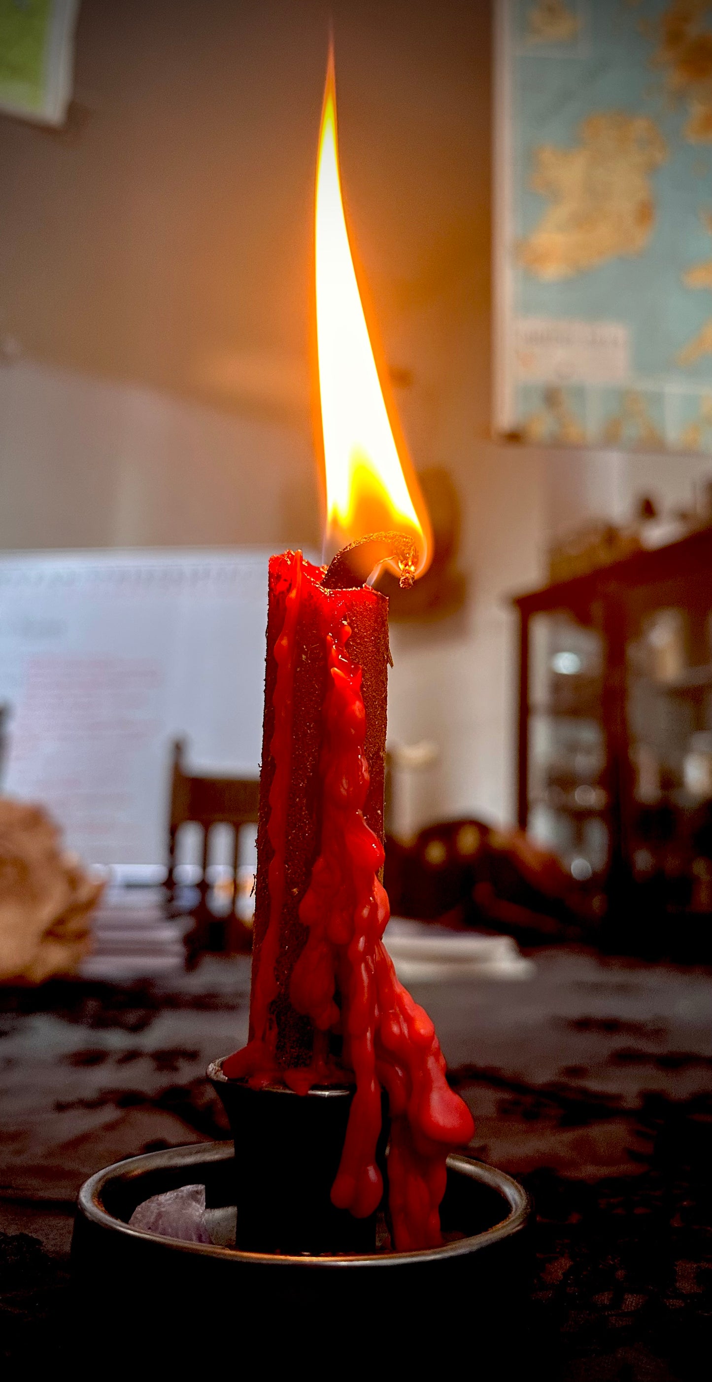 Candle - Dressed taper - Lilith