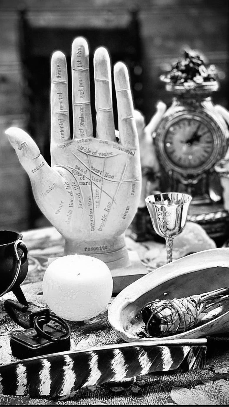 Palmistry reading with Euphemia - Instore Daylesford