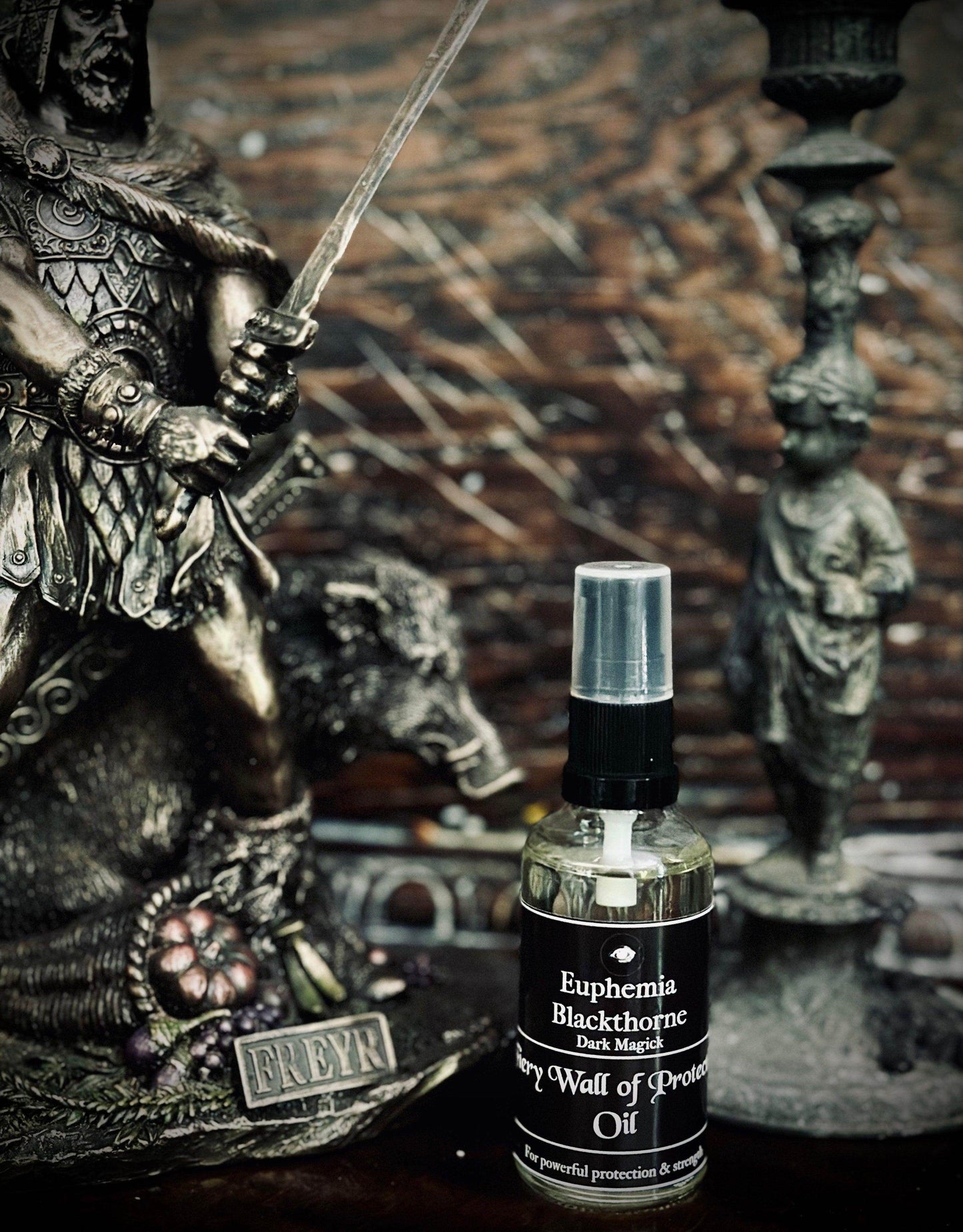 Fiery Wall of Protection Anointing Oil - Euphemia Blackthorne