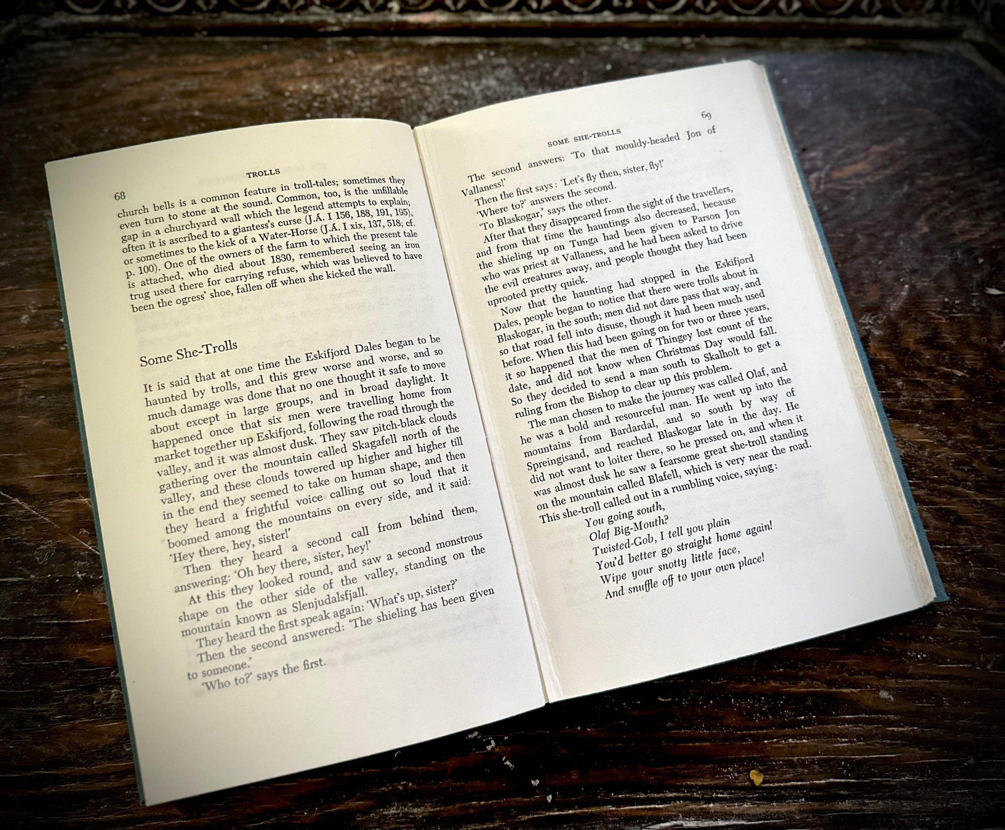 Icelandic Folktales & Legends by Jacqueline Simpson - Second hand - Euphemia Blackthorne