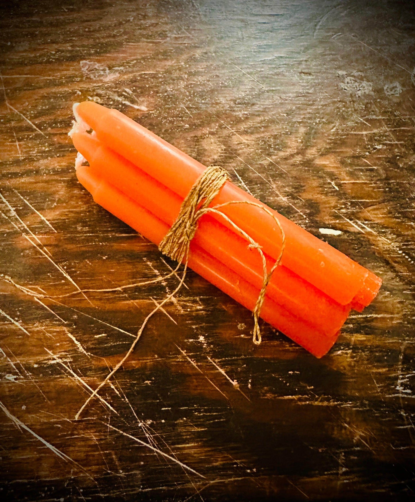 Wish candle bundle - Orange - Euphemia Blackthorne