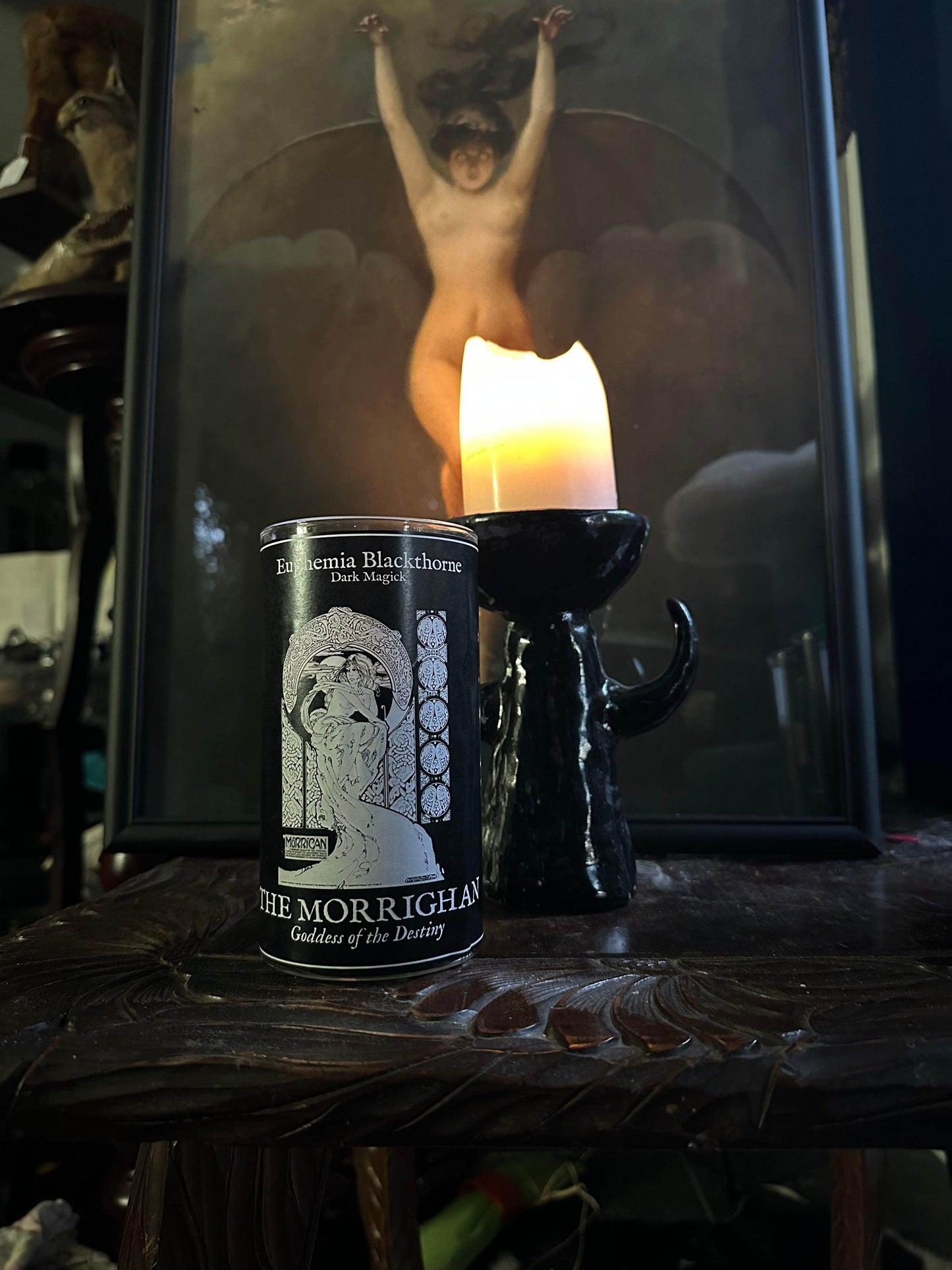 7 day candles - The Morrighan - Euphemia Blackthorne