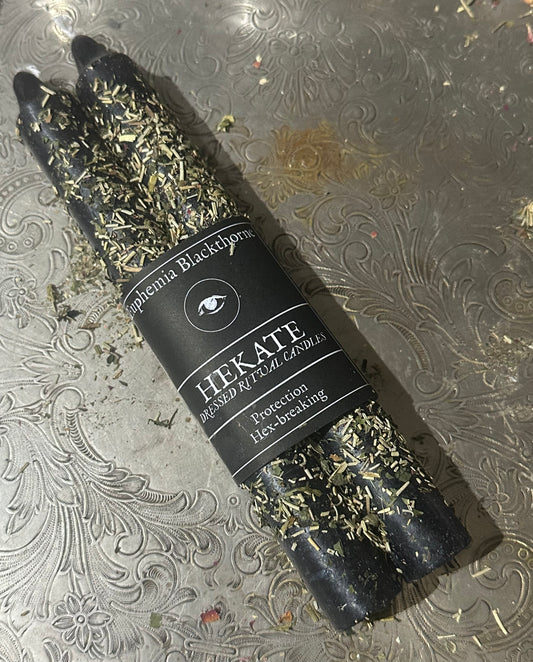 Candle - Dressed taper - Hekate
