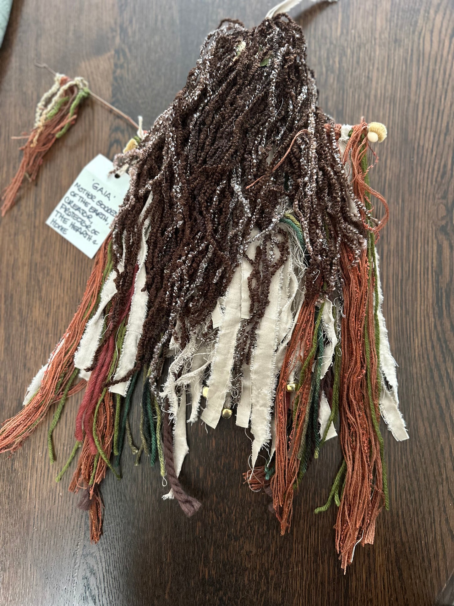 Gaia handmade doll from Witches of Whimsy