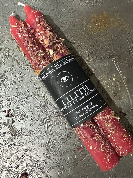 Candle - Dressed taper - Lilith
