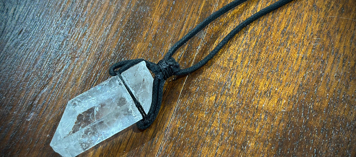 Raw Crystal necklace