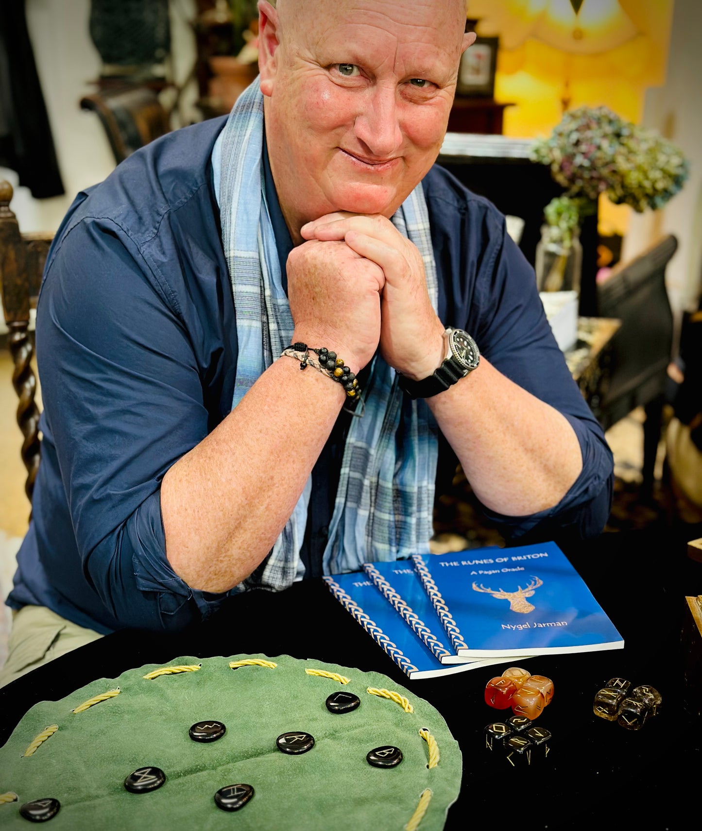 Sun 16 August  - Working with the runes of Briton workshop with Nygel Jarman (Daylesford)