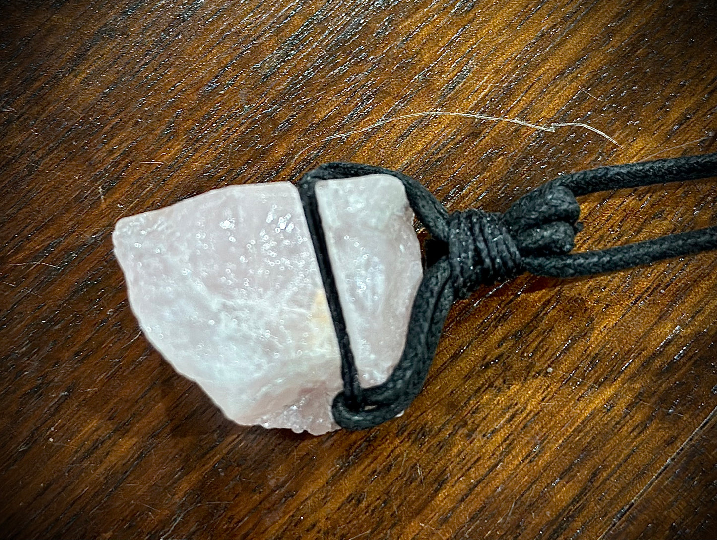 Raw Crystal necklace