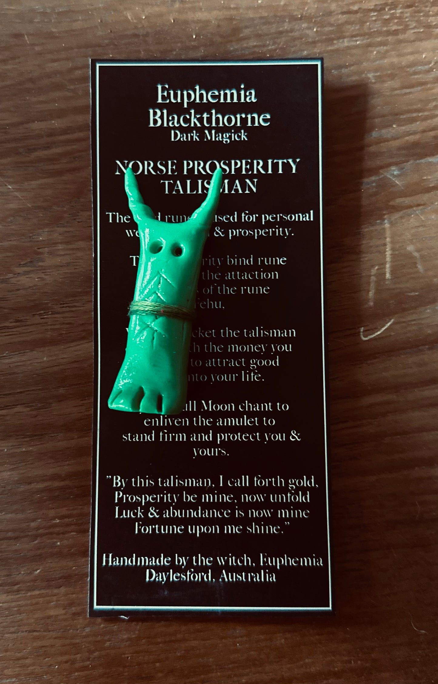 Norse Prosperity Talisman