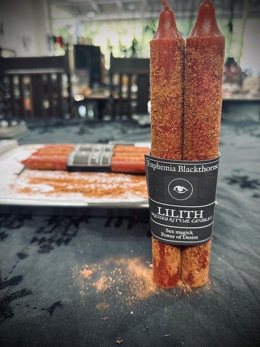 Candle - Dressed taper - Lilith