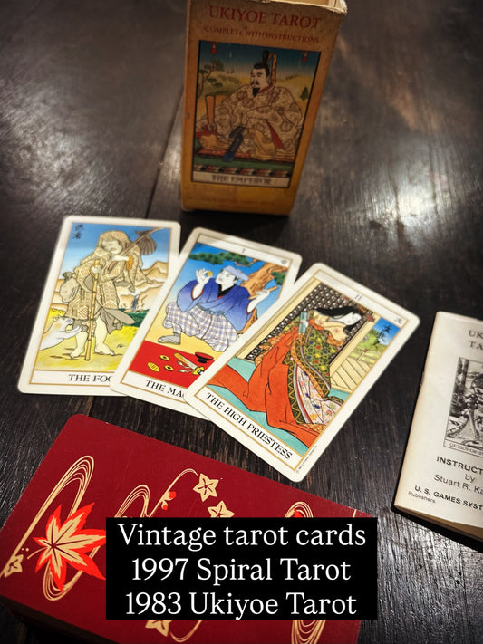 Vintage tarot - 1983 Ukiyoe Tarot
