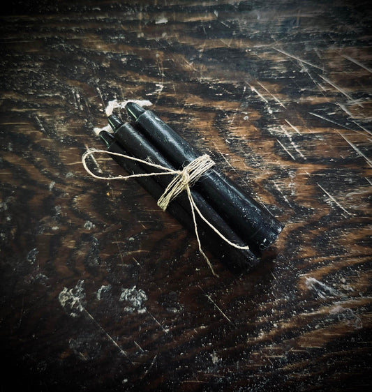 Wish candle bundle - Black - Euphemia Blackthorne